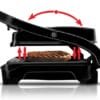 Kontakt grill Eldom GK120 ~ ~ Den bevægelige overplade - Billede 3