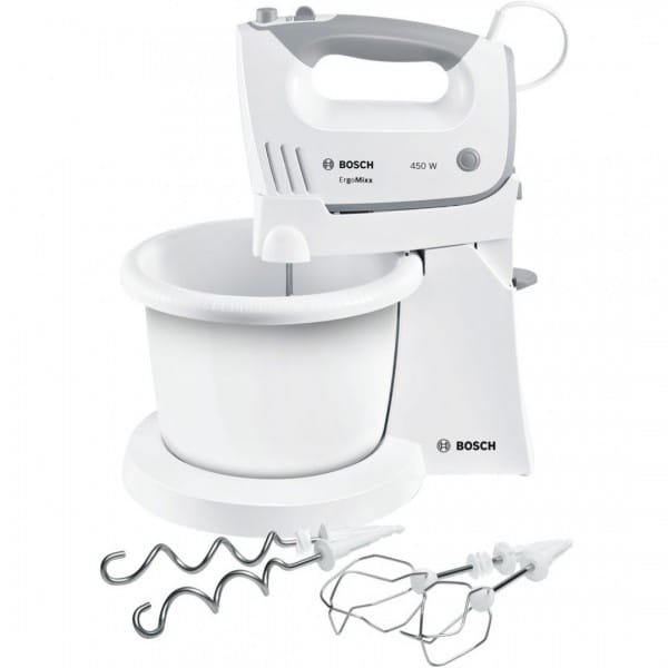 Bosch MFQ36460 Handblandare, 450 W Power, Rotary Bowl, White 1 Bosch MFQ36460 Handblandare, 450 W Power, Rotary Bowl, White