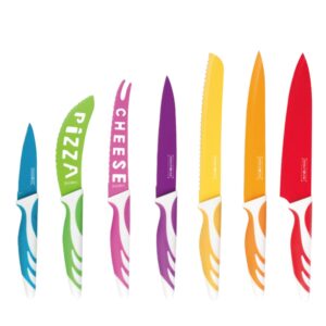 flerfarvet knivsæt