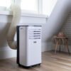 Mobil Luftkøler - Klimaanlæg - 7000 BTU - Hvid/Sort - Billede 6
