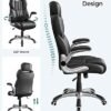SONGMICS Office racerstol Sort - Billede 7
