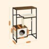 FEANREA PCT112X01 CAT SCRAPING POST 2-IN-1 Møbler Vintage Brown - Billede 4