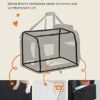 Feandrea Hund Carrier, Folding Fabric Pet Carrier, 50 x 35 x 35 cm, sort - Billede 5