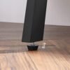 Vasagle Bedside Bord, Stackable sidebord med åbent rum, rustik brun og sort - Billede 2