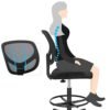 Songmics Mesh Drafting Stool chair - Billede 4