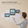 SONGMICS billedrammer Sæt med 10 fotorammer , sort - Billede 4