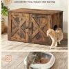 Feandrea PCL002X01 Cat Litter Bakke Vintage Brown - Billede 6