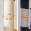 Feandrea kattetræ, XXL Cat Condo, 164 cm, Smoky Grey - Billede 6