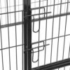 Hvalpe Kravlegård, Hundeindhegning, Kæledyrstræningspaneler, Sort - Billede 6