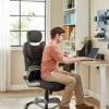 SONGMICS Office racerstol Sort - Billede 2