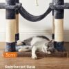 Feandrea kattetræ, XXL Cat Condo, 164 cm, Smoky Grey - Billede 7