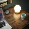 Vasagle L-formad datorskrivbord, hörnskrivbord för studie, hemmakontor, spel, rymdbesparande, enkel montering, industriell design, rustikbrun och svart LWD73X - Billede 6