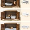Feandrea PCL002X01 Cat Litter Bakke Vintage Brown - Billede 7