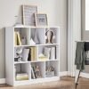 VASAGLE bogreol, bogreol i træ med åbne cubbies, børneværelse, hvid - Billede 4