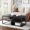 Sort moderne sofabord - Billede 3