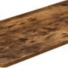 Bordplade til Elektrisk Skrivebord, Bordplade med Glatte Kanter, Melaminbelægning, Mdf, 140 X 70 X 1,8 Cm, Vintage Brun Ldb002b01 - Billede 2
