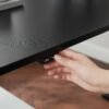 SONGMICS elektrisk bordplade, melaminbelægning, MDF, 140 x 70 x 1,8 cm, sort - Billede 4