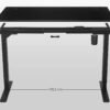 SONGMICS elektrisk bordplade, melaminbelægning, MDF, 140 x 70 x 1,8 cm, sort - Billede 2