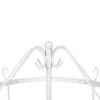 Songmics Jewellery Holder Jewellery Stand Metal Earring Halskæde armbånd Holder White JDS055 - Billede 6