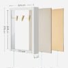 Songmics Shadow Box Frame, billedramme med garn, glasfront og MDF -grænse, hvid - Billede 7