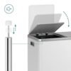 Songmics dobbelt skraldespand, 2 x 30 L dobbelt-komplement køkken - Billede 3