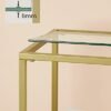 Vasagle -konsol Tabel 100x35x80cm LGT022A61 - Billede 5