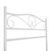 Songmics Nyt tøjfrakke rack tøj jernbanehænger 173 x 90 x 44,5 cm creme HSR01W - Billede 5