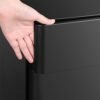 Mobile File Cabinet, Office Cabinet med hjul og lås, til A4, sort - Billede 7