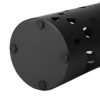 Metalstativ, Rund Paraplyholder, med Kroge og Drypbakke, 49 X Ø 19,5 Cm, Sort , 19,5 X 49 Cm (dia. X H) - Billede 6