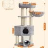 Feandrea Cat Tree, kattetræ til store katte - Greige - Billede 6
