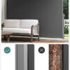 Songmics 160 x 300 cm (h x l), side markise til balkon og terrasse, beskyttelse - Billede 5