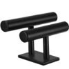Songmics Jewellery Stand Watch Stand Bracelet Stand Faux Leather Black JDS102