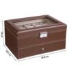 Songmics JWB007 Watch-Holder Case til 10 ure - Billede 6