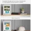Fotoramme med 360 graders rotation til billeder og vejrudsigt.