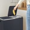 Songmics Double Rubbish Bin, 2 X 30 L Dual Compartment - Billede 7