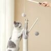 Feandrea Cat Tree, Cat Tower til indendørs katte, killinger, lysegrå PCT143W01 - Billede 3