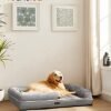 Feandrea hundeseng Ortopædisk sofa vaskbar skridsikre grå - Billede 2