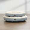 Hundeseng, Hundesofa, Katteseng, Donutform, Rund, 55 Cm Dia, Grå - Billede 6