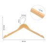 Songmics Shoulder Notches Coat Hangers - Billede 5