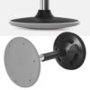 Songmics Active Rool, Wobble Stool Standing Desk Stol, Balance Stol, Justerbar højde 55-70 cm, ingen samling krævet, sort OSC04BK - Billede 6