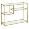 Vasagle -konsol Tabel 100x35x80cm LGT022A61