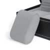 Songmics Watch Box med 5 rum, glaslåg, urboks med blødt fløjlforing - Billede 5