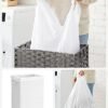 Songmics LCB390G01 Vaskeri Basket 90 L med 2 stofvaskeri Tasker 3 Vaskeri Nets Håndtag Rattan Look - Billede 3