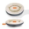 Hundeseng, Katteseng, Donut Form, 65 Cm Dia, Mørkegrå - Billede 6