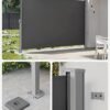 Songmics 160 x 300 cm (h x l), side markise til balkon og terrasse, beskyttelse - Billede 6