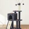 Feandrea Cat Tree, Cat Tower til indendørs katte, killinger, røget grå PCT143G01 - Billede 6