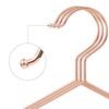 Songmics 20 Stykke Børn/Baby Rose Gold Metal tøj bøjler 35 cm - Billede 4