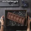Songmics Watch Box med 6 slots, urkasse med glaslåg, fløjlsurpuder, urholder med lås, 11,2 x 30 x 8 cm, gaveide, brun syntetisk læder, brun foring JWB006K01 - Billede 2