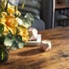 Vasagle sofabord, stuebord med tæt meshhylde, stor opbevaringsplads, tebord, let samling, stabilt, industrielt design, rustik brun LCT64X - Billede 7
