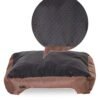 Hundeseng, Hundesofa, Vendbar Hynde, 65 X 55 X 20 Cm, Brun - Billede 5